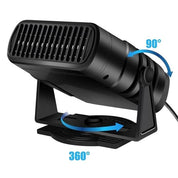 AutoHeat | 12V Portable Car Heater with 360° Rotation | Fast Heating & Defrosting for Winter Comfort 4