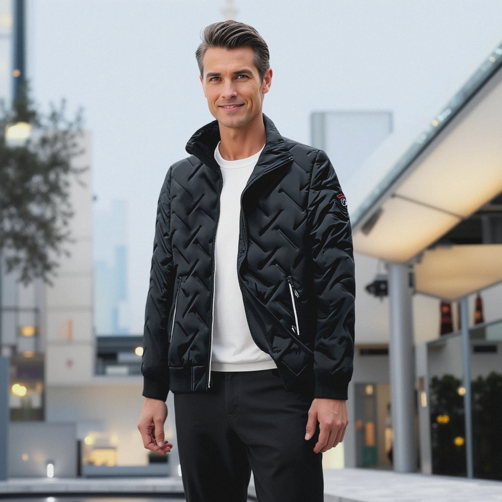 Charlie | Cozy Stylish Men's Winter Jacket | Lightweight Quilted Puffer 1