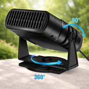 AutoHeat | 12V Portable Car Heater with 360° Rotation | Fast Heating & Defrosting for Winter Comfort