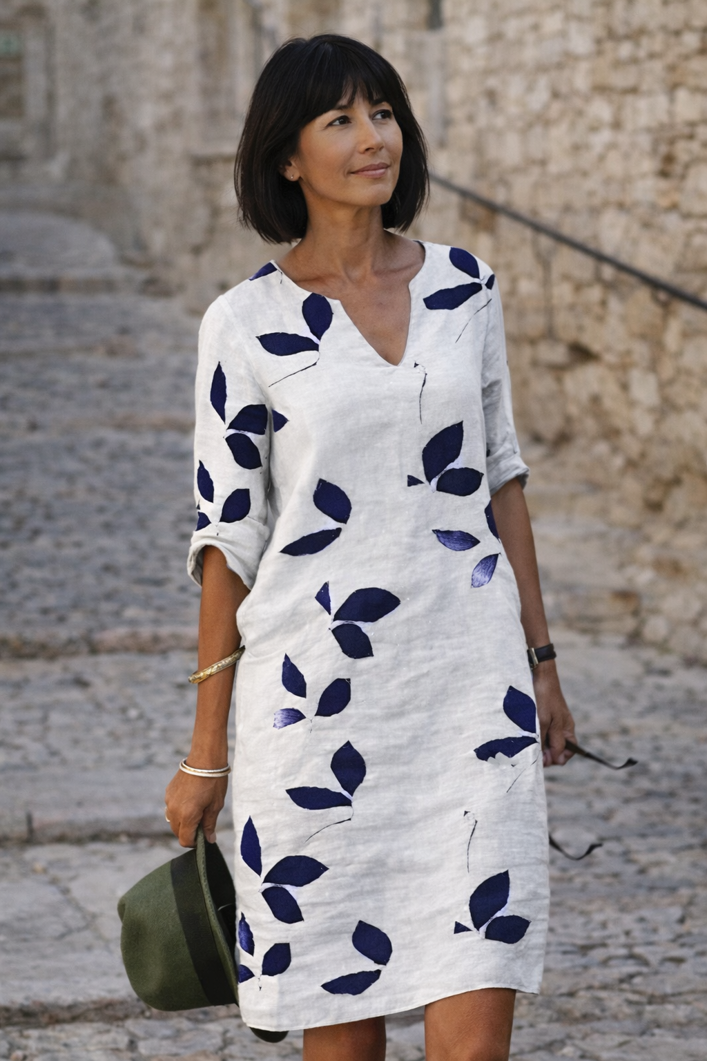 Sofia | Elegant Floral Print Summer Dress for Wedding Guests