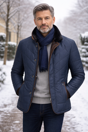 George | Cozy Modern Quilted Men's Winter Jacket