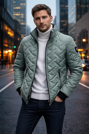 Charlie | Cozy Stylish Men's Winter Jacket | Lightweight Quilted Puffer