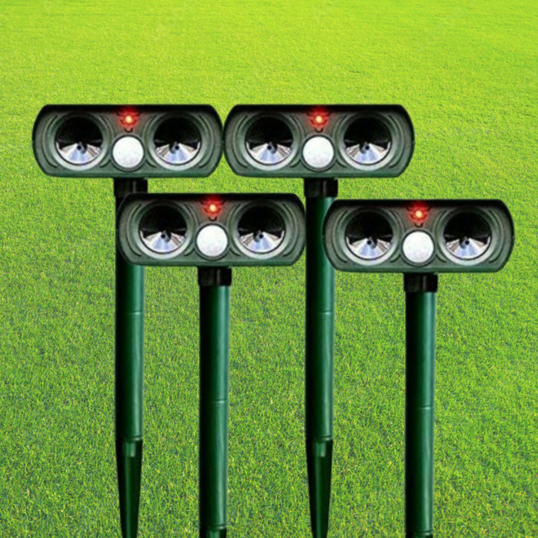 EcoGuard | Ultrasonic Animal Pest Repeller with Motion Activation | Safe Rodent & Bird Deterrent for Gardens and Yards 0