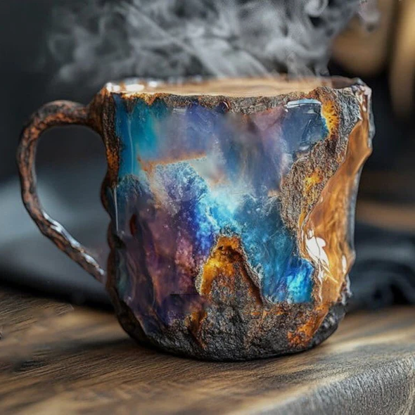 Elegant Mineral Crystal Coffee Mug with Unique Quartz Design | Perfect for Daily Enjoyment 6