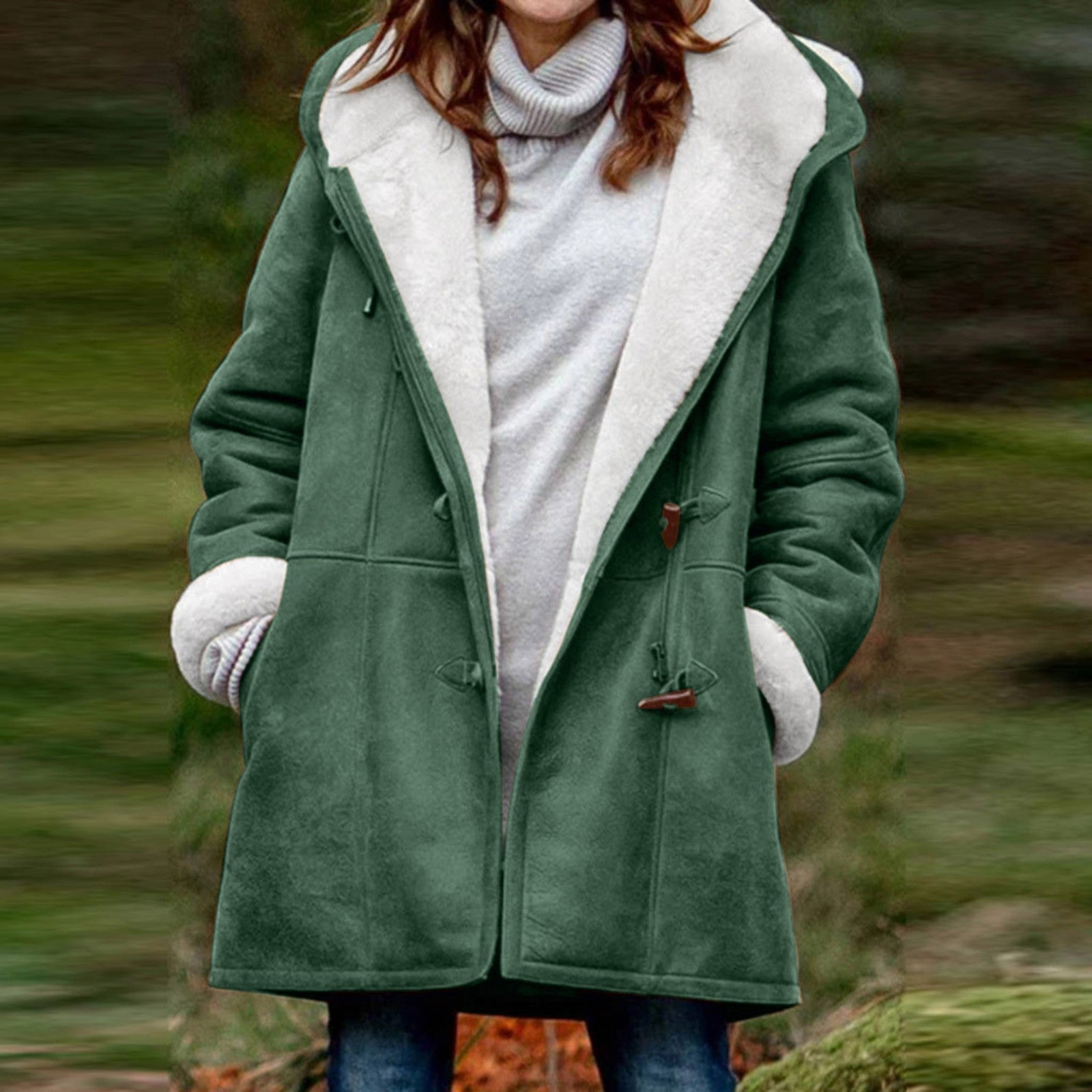 Ella | Stylish Warm Women's Parka Coat with Hood 1