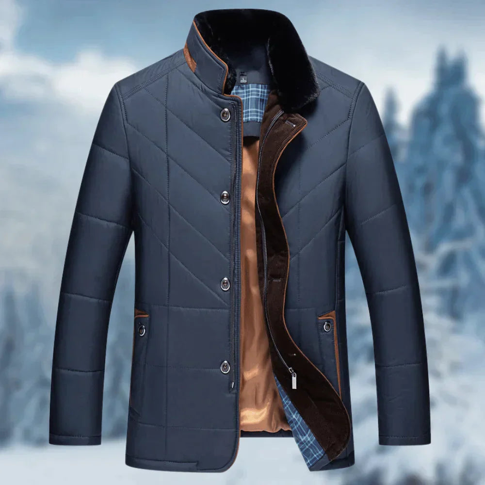 George | Cozy Modern Quilted Men's Winter Jacket 0