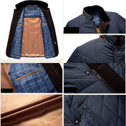 George | Cozy Modern Quilted Men's Winter Jacket 4