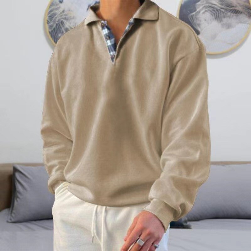 Joseph | Comfortable Oversized V-Neck Sweater for Men 0