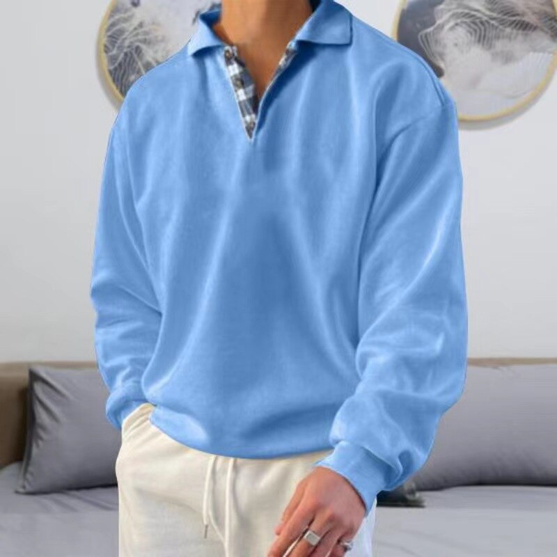 Joseph | Comfortable Oversized V-Neck Sweater for Men 2
