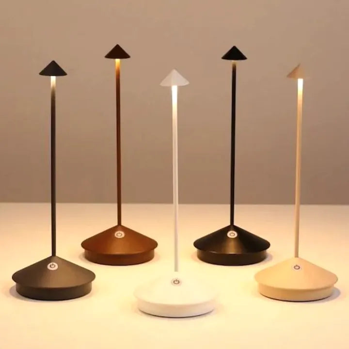 LuminaraGlow | Modern Waterproof Wireless Table Lamp for Indoor Outdoor Use 0