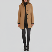 Mia | Elegant Warm Wool Blend Winter Coat for Women 6