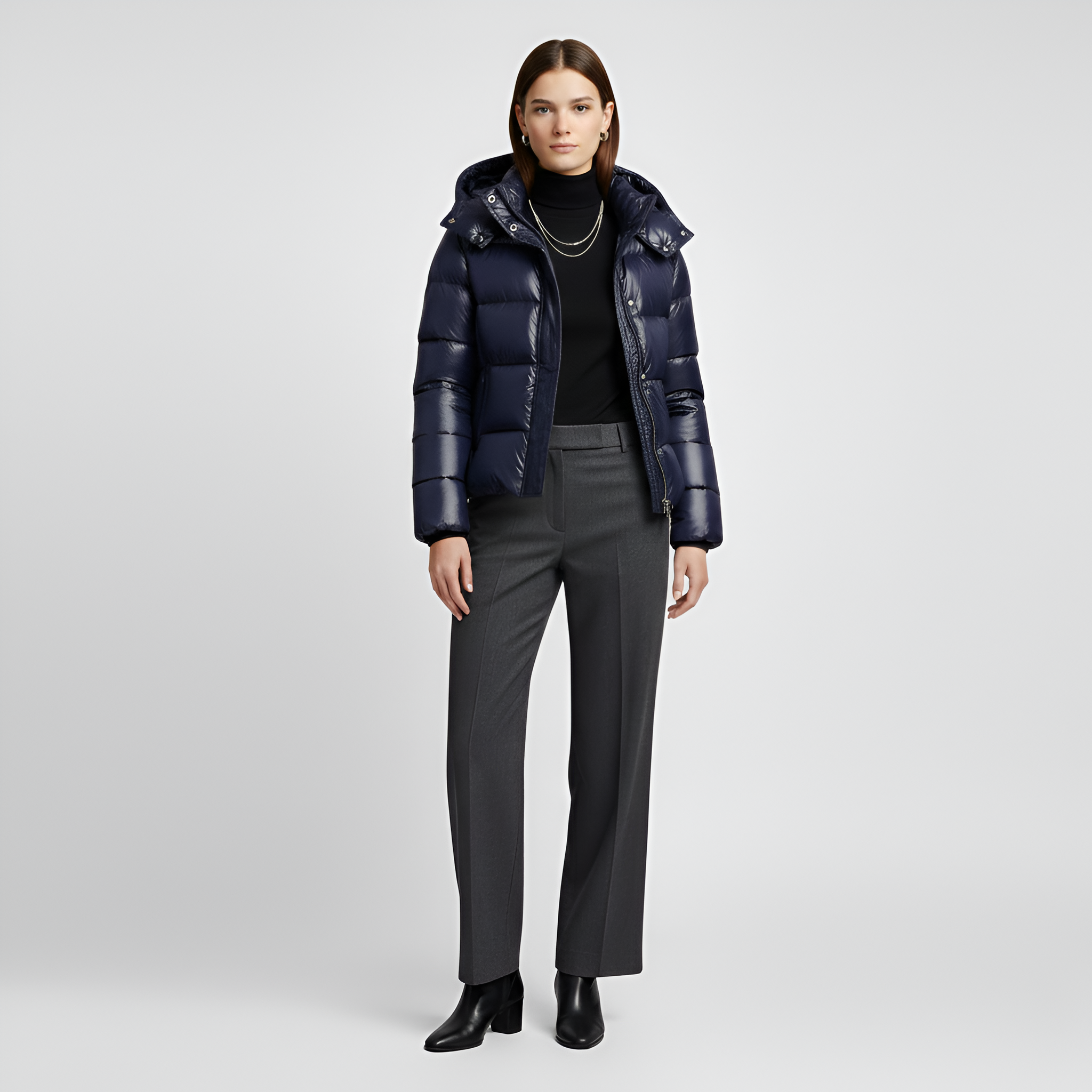 Mia | Stylish Quilted Winter Puffer Jacket for Women 0