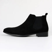 Thomas | Comfortable Casual Black Ankle Boots 7
